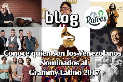 Conoce quienes son los Venezolanos nominados al Grammy Latino 2017