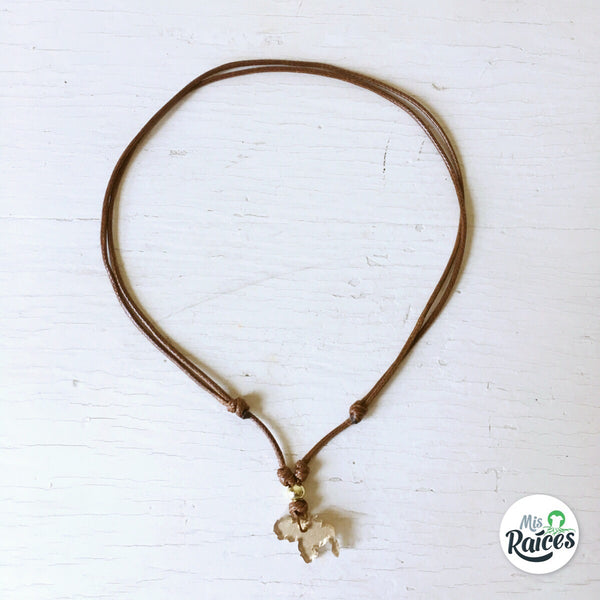 Collar "Silueta de Venezuela" - Mis Raíces Ve